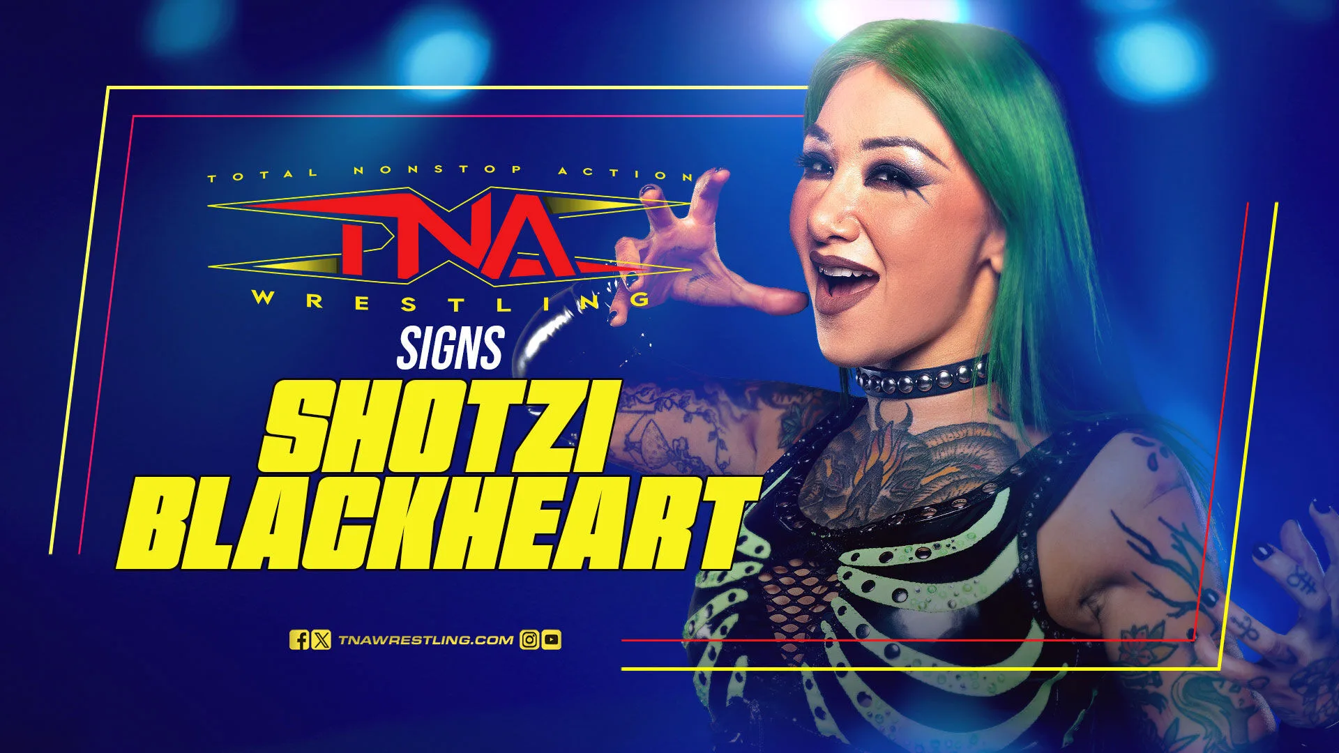 TNA обяви привличането на Shotzi Blackheart