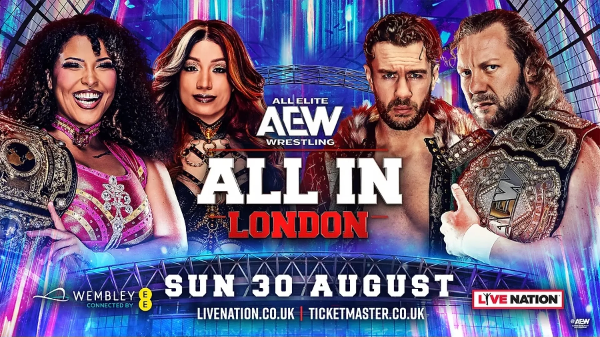 Ъпдейт за билетите за AEW All In London