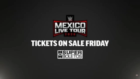 WWE обяви турне в Мексико