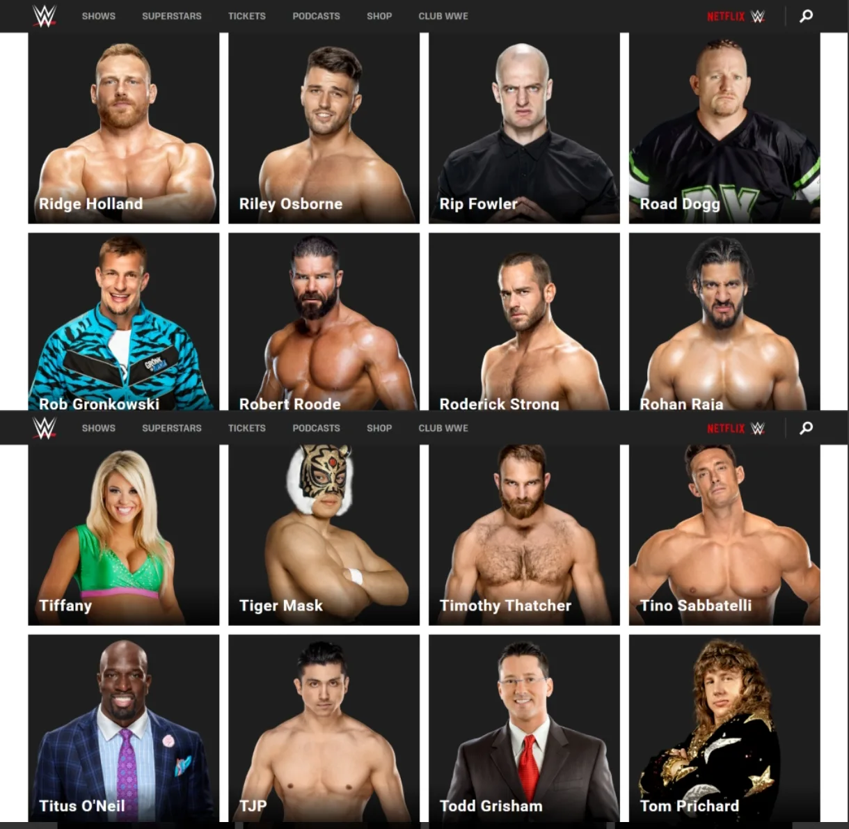 WWE премести Titus O’Neil и Bobby Roode в секцията Alumni