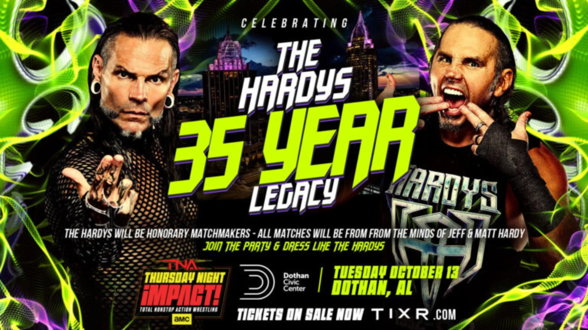 Под 1000 разпределени билета за специалния TNA IMPACT на The Hardys