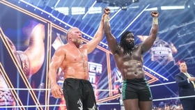 The Miz твърди, че жестът на Brock Lesnar към Oba Femi не е бил по сценарий