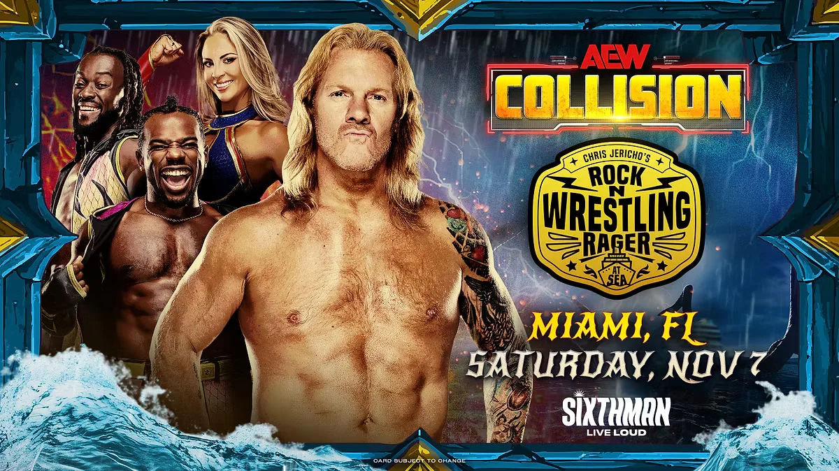 AEW ще проведе Collision на живо от круиза на Chris Jericho
